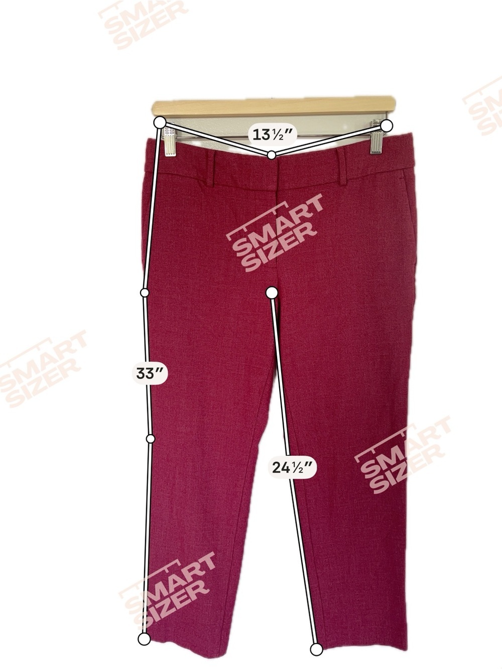 Loft Riviera Slim Pants in Linen Blend - Picture 3 of 5